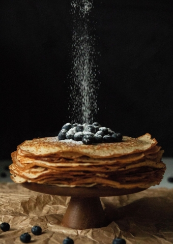 Vente de crêpes